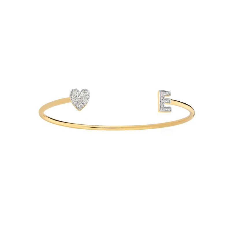 Bracelete My Collection Love Banhada a Ouro 18k