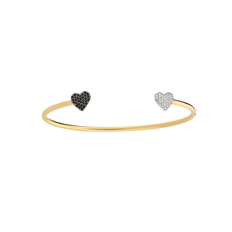 Bracelete My Collection Love Banhada a Ouro 18k