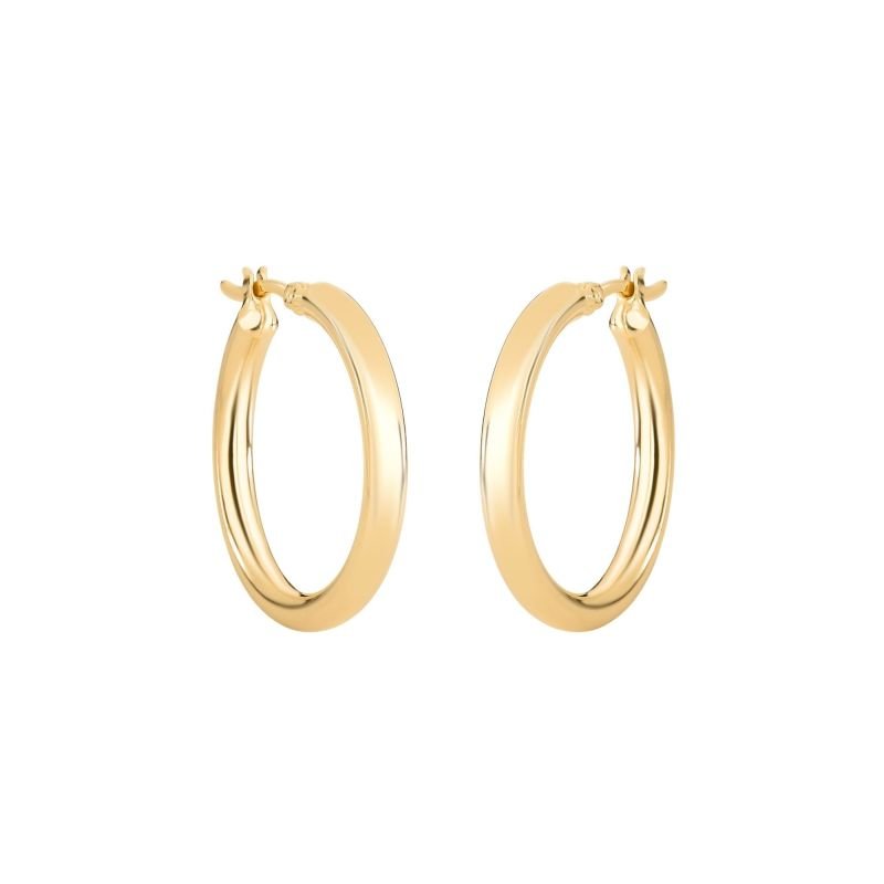 Brinco Argola Lisa Fressen Amalfi Banhado a Ouro 18K