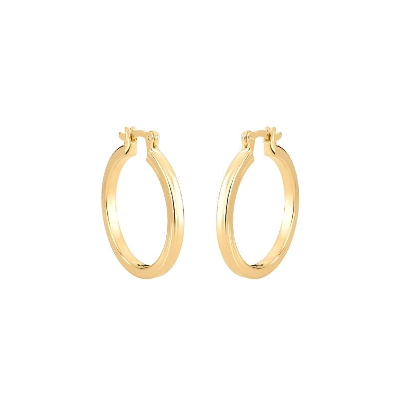 Brinco Argola Lisa Fressen Amalfi Banhado a Ouro 18K