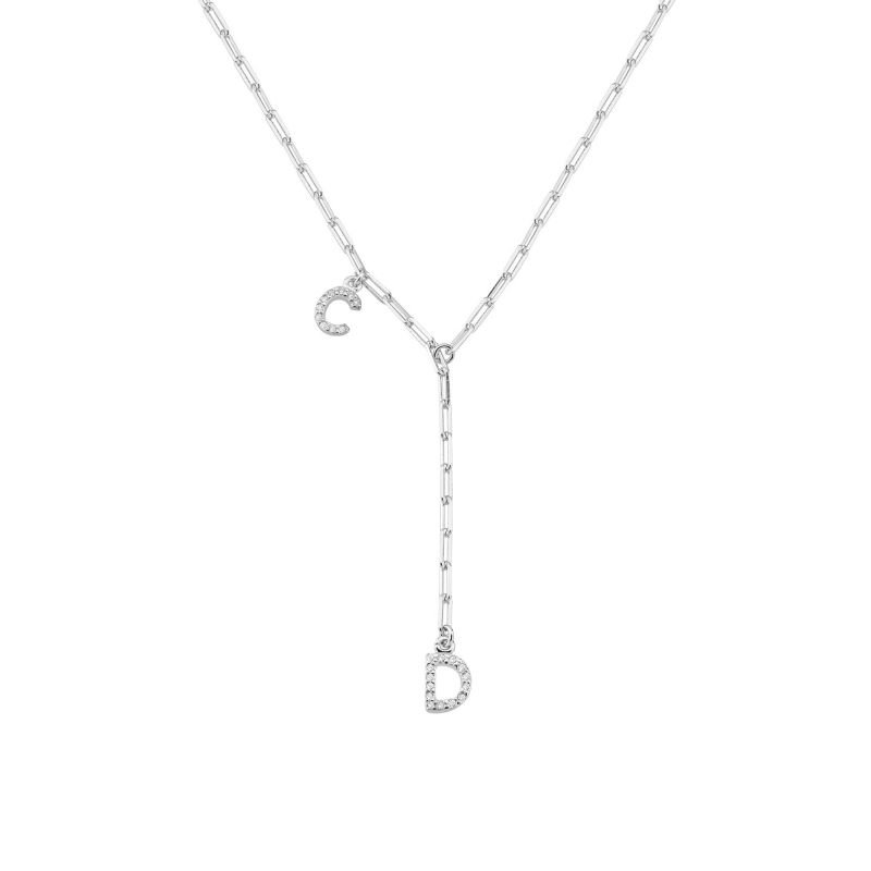 Colar My Collection Candy Gravata Banhada a Ouro 18k