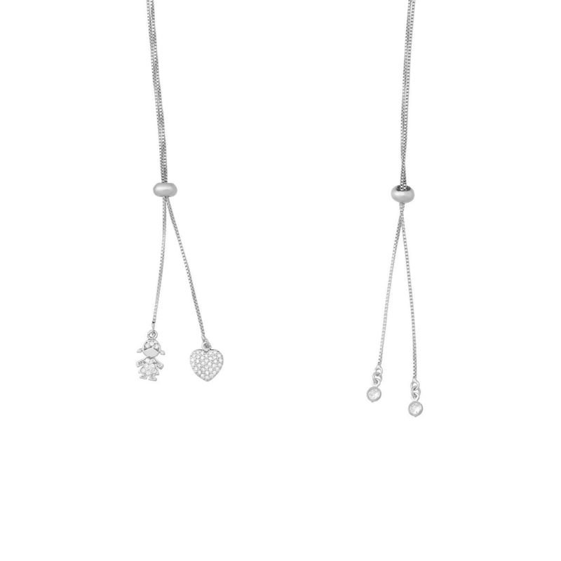 Colar My Collection Candy Gravata Banhada a Ouro 18k