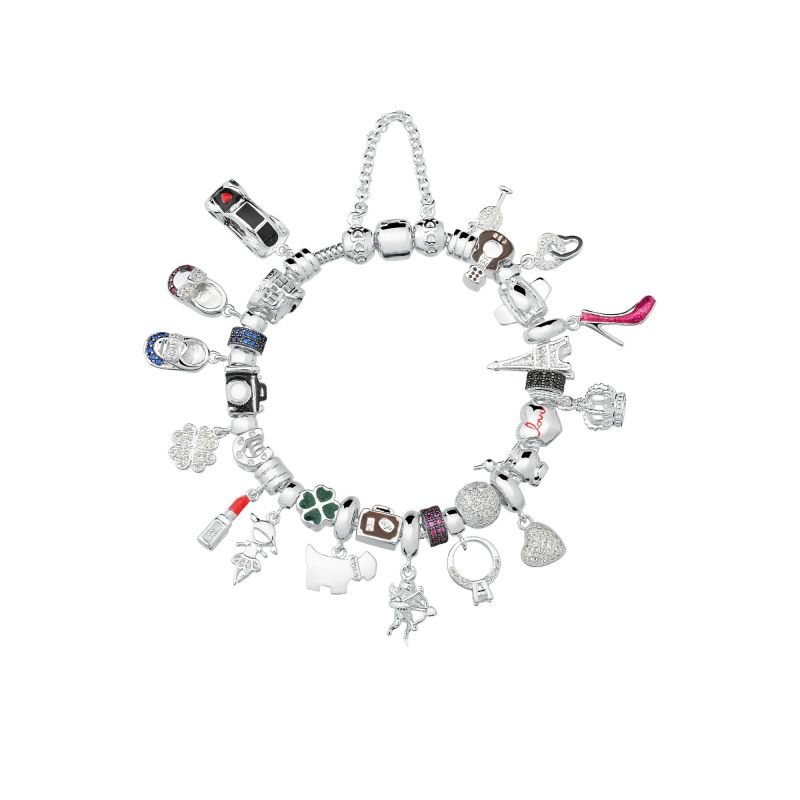 Pulseira Enjoy Adulta Lisa Banhada a Ouro 18K