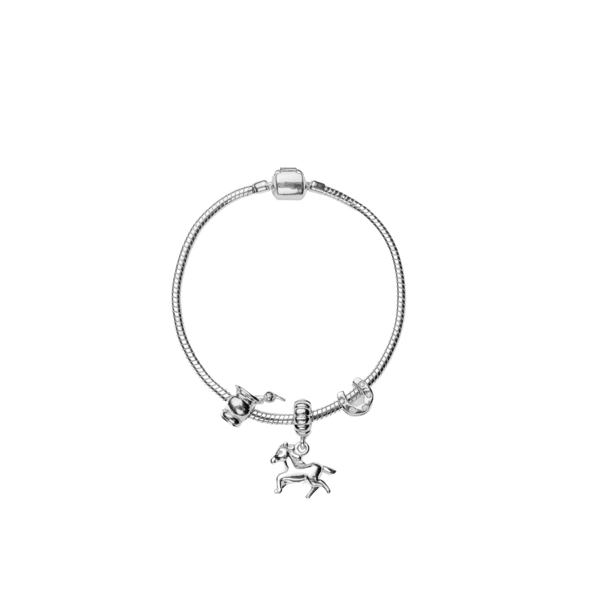 Pulseira Enjoy Eu amo RS Banhada a Ouro 18K