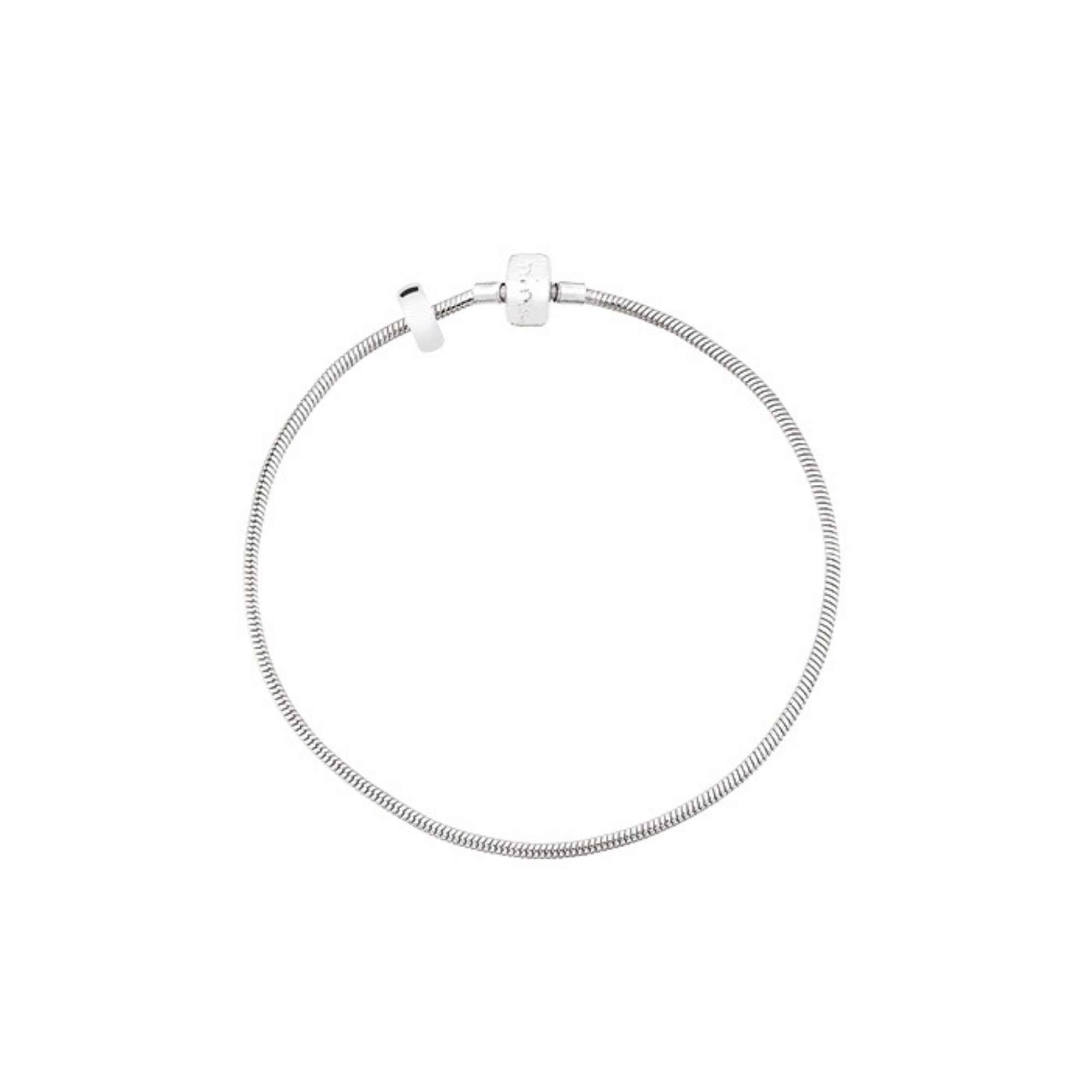 Pulseira Enjoy Infantil Lisa Banhada a Ouro 18K