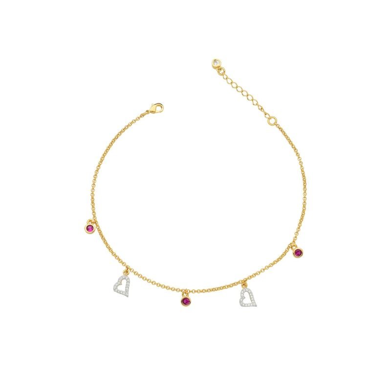 Pulseira My Collection Candy Banhada a Ouro 18k